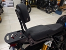 BAGAGEIRO CHAPA COM ENCOSTO ROYAL ENFIELD INTERCEPTOR 650/ CONTINENTAL 650 2019-ATUAL (PFM)