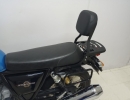 BAGAGEIRO CHAPA COM ENCOSTO ROYAL ENFIELD INTERCEPTOR 650/ CONTINENTAL 650 2019-ATUAL (PFM)