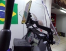SUPORTE DE GPS SUZUKI V-STROM 650 XT 2017_ATUAL (PFM)