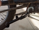 CAVALETE CENTRAL HONDA CG 125 TITAN/ TODAY 1989-1999 [RAIO GIRO-270MM] (PLB)
