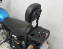 BAGAGEIRO CHAPA COM ENCOSTO ROYAL ENFIELD INTERCEPTOR 650 2019_ATUAL (PFM)