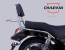 BAGAGEIRO TUBULAR COM ENCOSTO HAOJUE CHOPPER ROAD 150 2018-2025 (CRO)