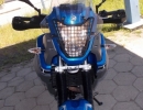 PROTETOR DE FAROL MOD GRADE P/YAMAHA XT- 660 Z TENERE-PR FOSCO