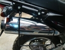 BAGAGEIRO MOD.TUBULAR P/HONDA FALCON C/AFASTADOR- PR
