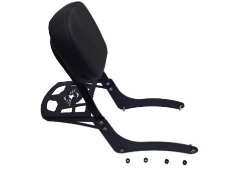 BAGAGEIRO CHAPA COM ENCOSTO ROYAL ENFIELD SUPER METEOR 650 2025_ATUAL (PFM)
