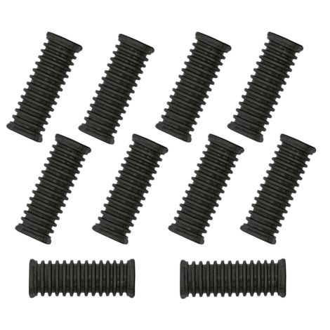 BORRACHA PEDALEIRA TRASEIRAS HONDA TITAN/ BIZ [10 UNIDADES] 