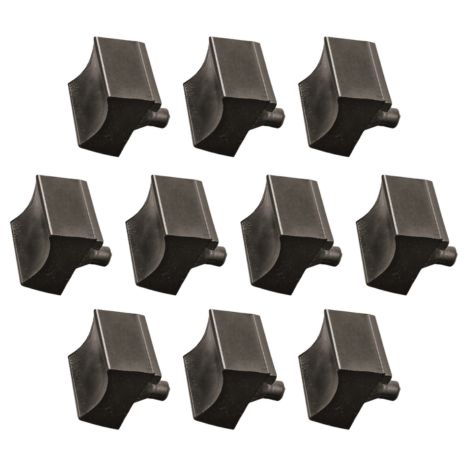 BORRACHA BATENTE CAVALETE CENTRAL HONDA CG 125 TITAN/ TODAY 1976-1999 [10 UNIDADES]