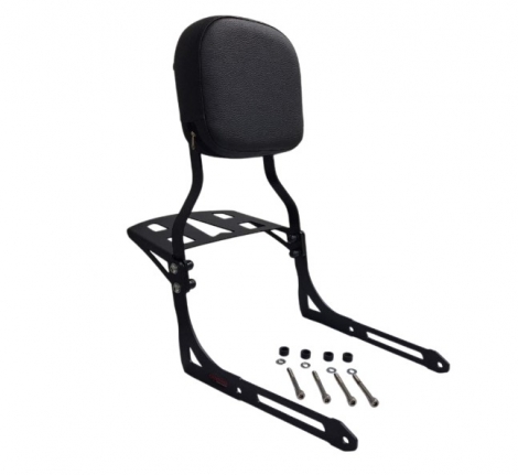 BAGAGEIRO CHAPA COM ENCOSTO SHINERAY IRON 250 2025-ATUAL (PFM)