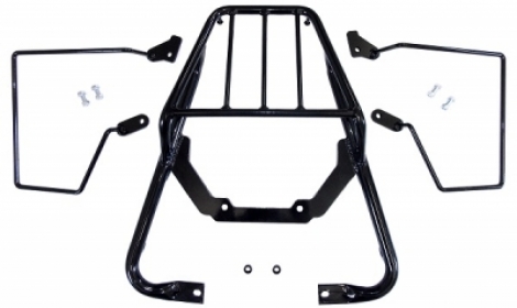 BAGAGEIRO MOD.TUBULAR P/HONDA FALCON C/AFASTADOR- PR