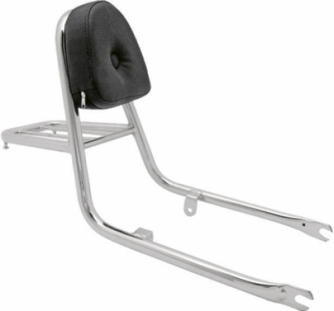 BAGAGEIRO TUBULAR COM ENCOSTO SUZUKI INTRUDER 125 2008-2016 (CRO)