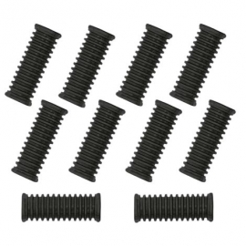 BORRACHA PEDALEIRA TRASEIRAS HONDA TITAN/ BIZ [10 UNIDADES] 